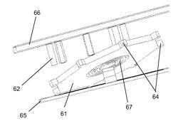 MEMS actuator with discretely controlled multiple motions