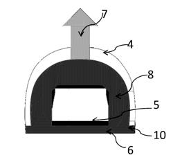 Process for manufacturing a cooking oven, particularly for food, and an oven so obtained