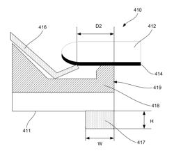 Plating cup with contoured cup bottom