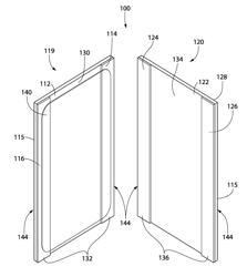 Sound damping wallboard and method of forming a sound damping wallboard