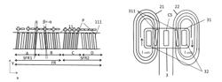 Method for writing a servo pattern to a magnetic tape medium with magnetically encoded servo band bursts