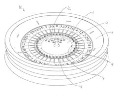 Modified roulette wheel apparatus and associated wagering game methods