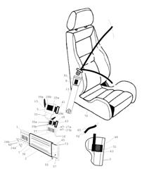 Vehicle Seat Holster Mount