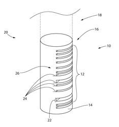 STRUCTURALLY ENCODED COMPONENT AND METHOD OF MANUFACTURING STRUCTURALLY ENCODED COMPONENT