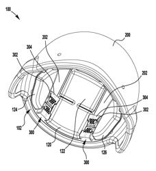 Helmet impact liner system