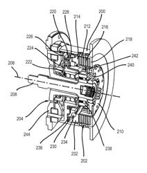 Clutch device with an actuating mechanism