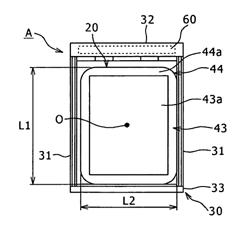 Battery pack including a frame member surrounding a packing member and manufacturing method therefor