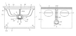 Transparent panel having a heatable coating