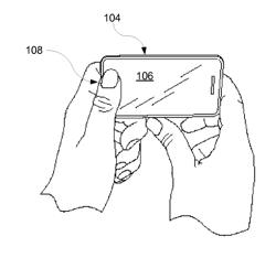 Fingerprint Directed Screen Orientation