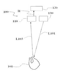 Gesture detecting apparatus and method for determining gesture according to variation of velocity