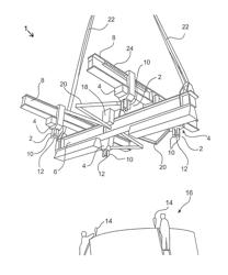Method and device for erecting a tower for a wind energy plant