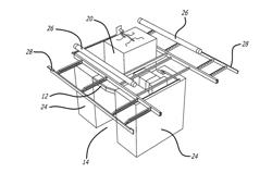 DROP DOWN OVERHEAD GALLEY STOWAGE SYSTEM