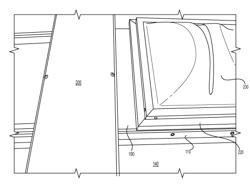 Roof ridge integrated water-shedding apparatus