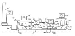 Gas turbine engine with high speed low pressure turbine section and bearing support features