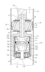 Valve structure of shock absorber