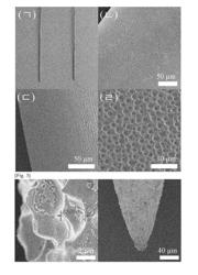 POROUS ACUPUNCTURE NEEDLE AND METHOD FOR MANUFACTURING SAME