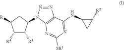 Triazolo(4,5-D)pyrimidine compounds