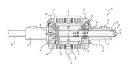 Engine with continuous gas exchange during momentum stroke