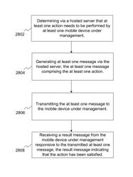 Method and apparatus of providing messaging service and callback feature to mobile stations