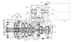 Drive axle of electric distribution torque