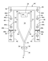 Method and apparatus for minimizing inclusions in a glass making process