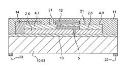 Method for producing a flexible piezoelectric sensor