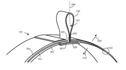 Cylindrical container with side-mount hang tab and methods therefor