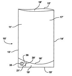 Easy opening packaging article made from heat-shrinkable film exhibiting directional tear