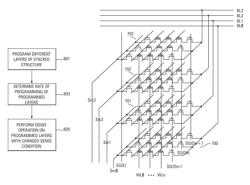 Memory device having a different source line coupled to each of a plurality of layers of memory cell arrays