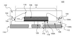 Semiconductor package having routing traces therein