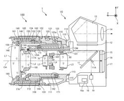 LENS BARREL, IMAGE-CAPTURING DEVICE, AND METHOD FOR CONTROLLING LENS BARREL