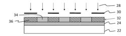 FLUORINATED PHOTORESIST WITH INTEGRATED SENSITIZER