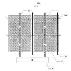 AN IN-CELL TOUCH SCREEN AND DISPLAY DEVICE