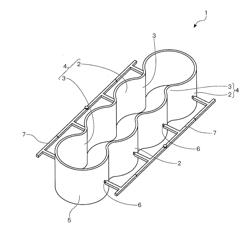 METHOD FOR PRODUCING WATER JACKET SPACER