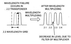 WAVELENGTH DIVISION MULTIPLEXING TRANSMISSION SYSTEM