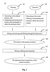 Pharmaceutical composition for treating depression and method for preparation thereof