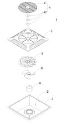 Recirculation fan and wind-guiding device thereof