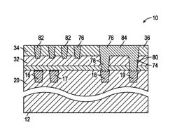 Integrated circuits including organic interlayer dielectric layers and methods for fabricating the same