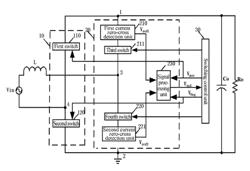 Current zero-cross detection device, signal acquisition circuit, and circuit system