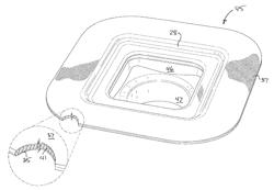 DOUBLE FABRIC FACED INJECTION MOLDED FIXTURE