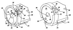 Power tool with transmission cassette received in clam shell housing