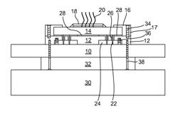 Organic space transformer attachment and assembly