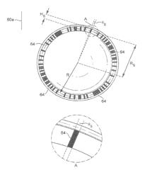 Support and capsule for preparing a beverage by centrifugation, system and method for preparing a beverage by centrifugation