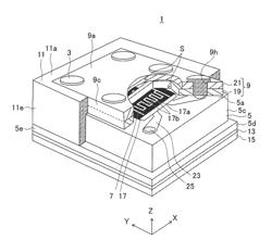 Acoustic wave device and method for producing same