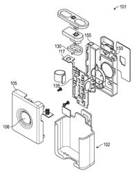 Physiological signal monitor with retractable wires