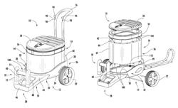 Travel cooler with transitionable U-shaped handle