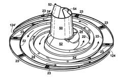 Centrifuge turbine