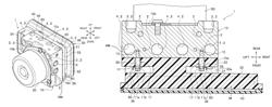 Electronic control unit and vehicle brake hydraulic pressure control unit