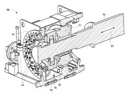 System and method for thrust bearing actuation to actively control clearance in a turbo machine