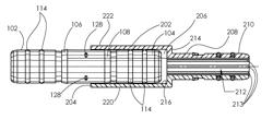 Pipe-fitting with adaptor assembly and related methods